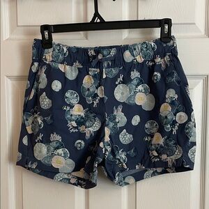 The North Face Blue Jellyfish Women's Athletic Shorts